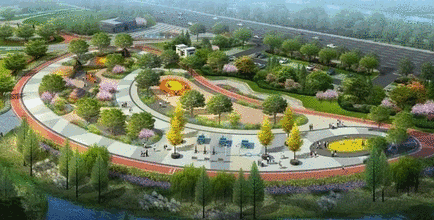 城北的智堡公園已建好，趁著春風(fēng)來逛一逛吧！